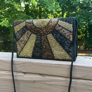 La Regale Vintage Beaded Sunshine Purse